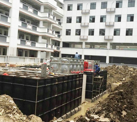 西安抗压bwin必赢:地埋消防水池
